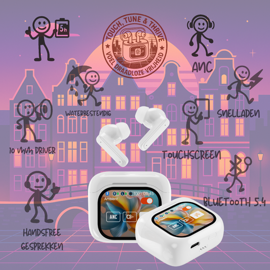 volkano-x39-touchscreen-tws-bluetooth-5-4-oordopjes-anc-enc-ipx4-snelladen-20u-speeltijd-wit