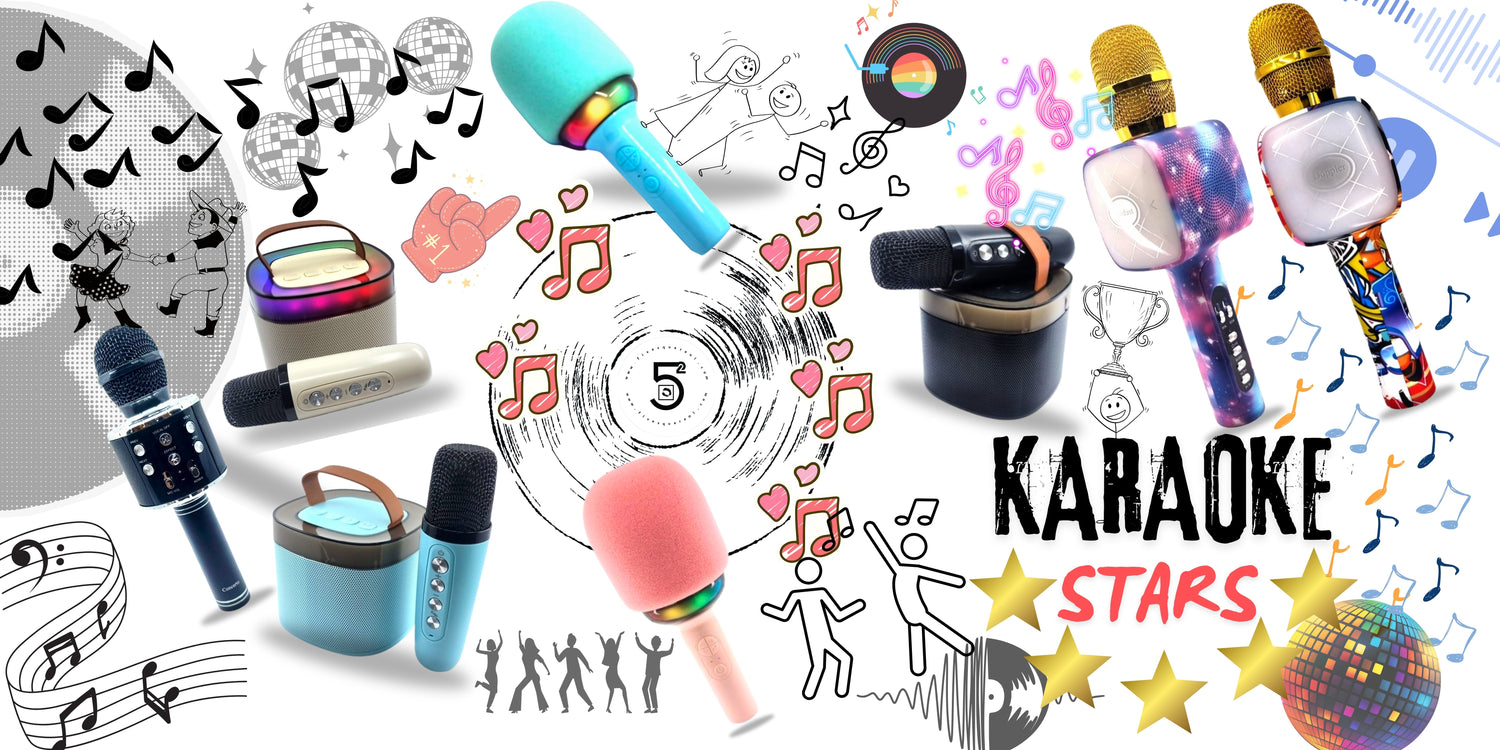 Karaoke Microfoons - FivesquareNL