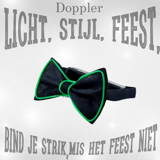 LED vlinderdas van Doppler – lichtgevende feestaccessoire voor Koningsdag, bruiloften, verjaardagen en festivals
doppler led vlinderdas koningsdag feestaccessoire