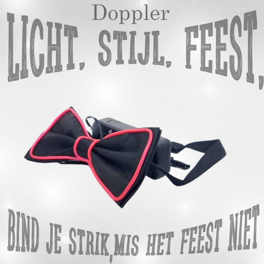 LED vlinderdas van Doppler – lichtgevende feestaccessoire voor Koningsdag, bruiloften, verjaardagen en festivals
doppler led vlinderdas koningsdag feestaccessoire