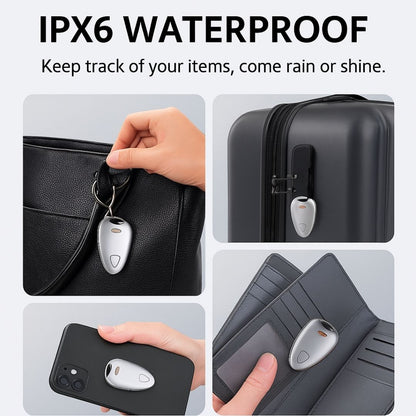Locator Bluetooth tracker – IPX6 waterdicht ontwerp, compatibel met Apple Find My. Ideaal voor sleutels, tassen, huisdieren en meer