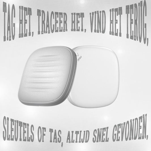Vingnut Bluetooth tracker compatibel met Apple Find My – voor sleutels, tassen en waardevolle spullen.