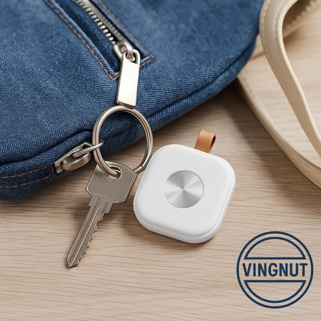 Vingnut Apple Compatibele Smart Tag NL – Bluetooth Volgapparaat – Wit